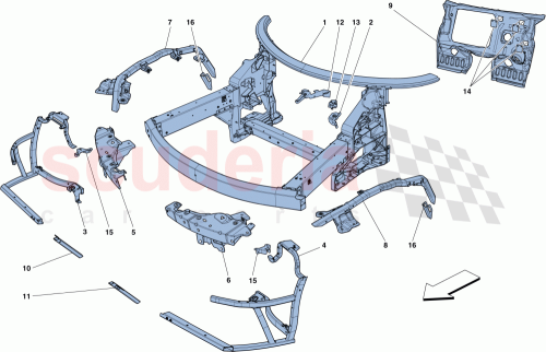Part Diagram for Ferrari 263064