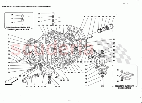 Part Diagram for Ferrari 163699