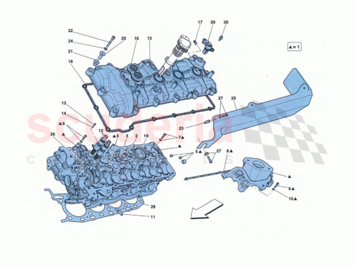 Part Diagram for Ferrari 251234