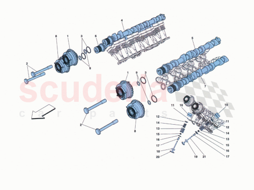 Part Diagram for Ferrari 259156