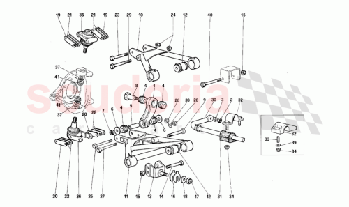 Part Diagram for Ferrari 132175