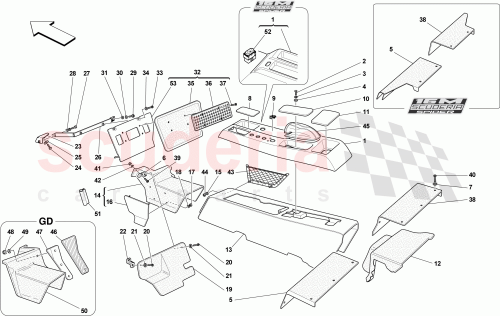 Part Diagram for Ferrari 82100500