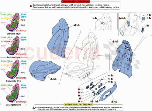 Part Diagram for Ferrari 83478800