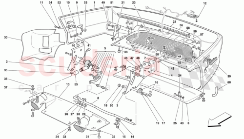 Part Diagram for Ferrari 63870700
