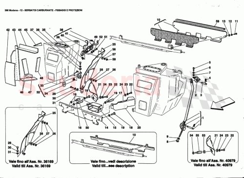 Part Diagram for Ferrari 184301