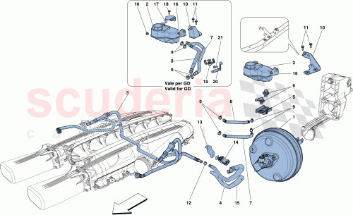 Part Diagram for Ferrari 291401