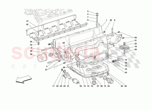 Part Diagram for Ferrari 132248