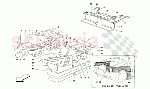 Part Diagram for Ferrari 63697600