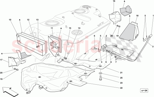 Part Diagram for Ferrari 16288434