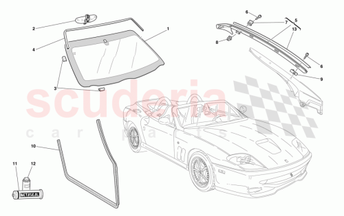 Part Diagram for Ferrari 66347500