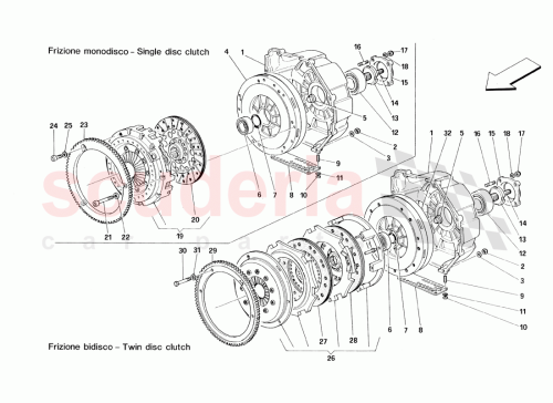 Part Diagram for Ferrari 268567
