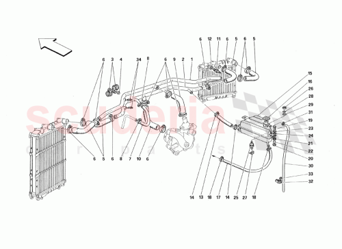 Part Diagram for Ferrari 60758600