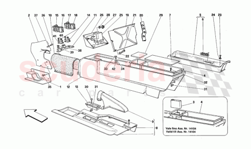 Part Diagram for Ferrari 63447700