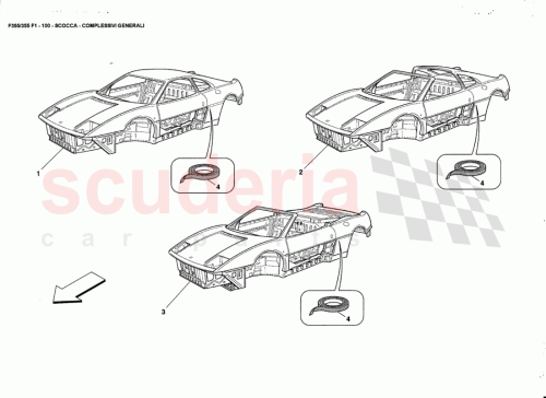 Part Diagram for Ferrari 65238600
