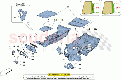 Part Diagram for Ferrari 803051