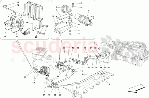 Part Diagram for Ferrari 68124700