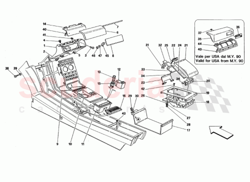 Part Diagram for Ferrari 633222
