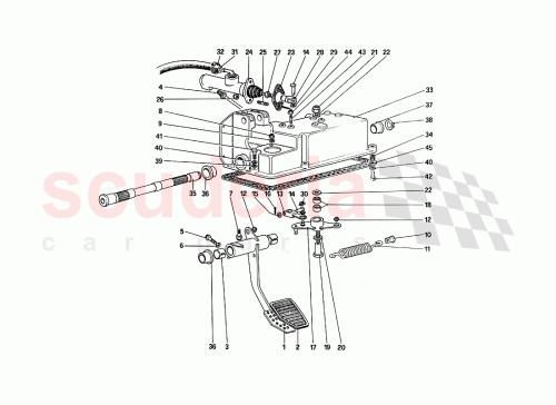 Part Diagram for Ferrari 16136021
