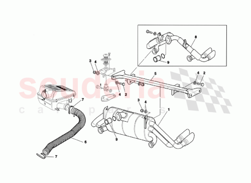 Part Diagram for Ferrari 164782