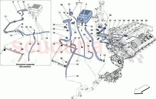 Part Diagram for Ferrari 275326