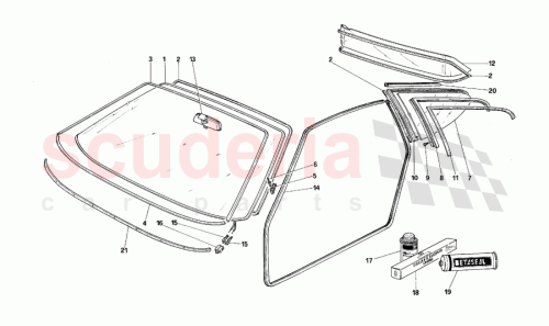 Part Diagram for Ferrari 60560800