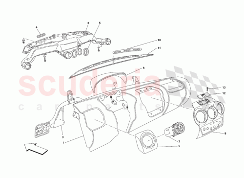 Part Diagram for Ferrari 68927600