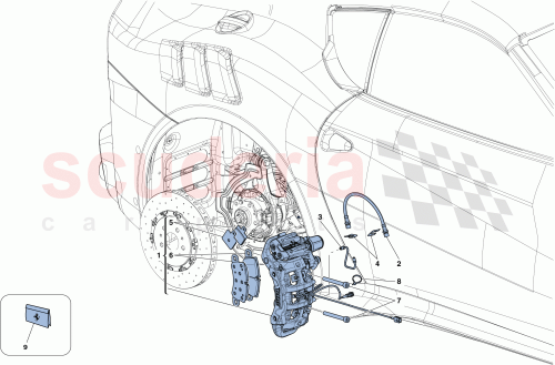 Part Diagram for Ferrari 327645