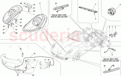 Part Diagram for Ferrari 218666