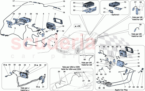 Part Diagram for Ferrari 308739