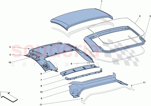 Part Diagram for Ferrari 81975700
