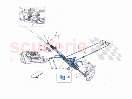 Part Diagram for Ferrari 264539