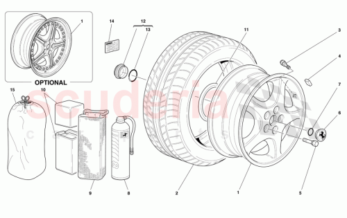 Part Diagram for Ferrari 167139