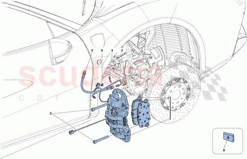 Part Diagram for Ferrari 70003492
