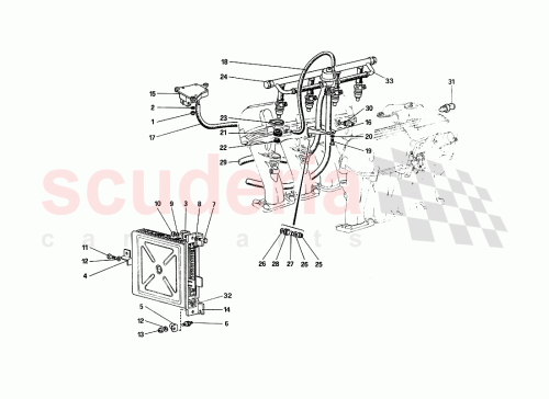 Part Diagram for Ferrari 61675800