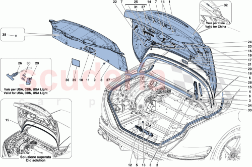 Part Diagram for Ferrari 87511200