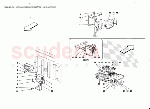 Part Diagram for Ferrari 158728