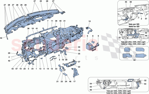 Part Diagram for Ferrari 87022700
