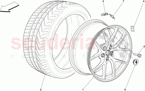 Part Diagram for Ferrari 266876