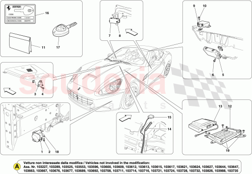 Part Diagram for Ferrari 15903870