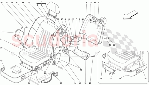 Part Diagram for Ferrari 643967