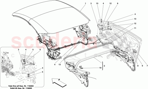 Part Diagram for Ferrari 80520600
