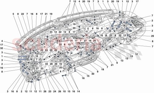 Part Diagram for Ferrari 82464100