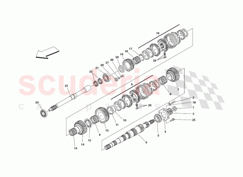 Part Diagram for Ferrari 184011