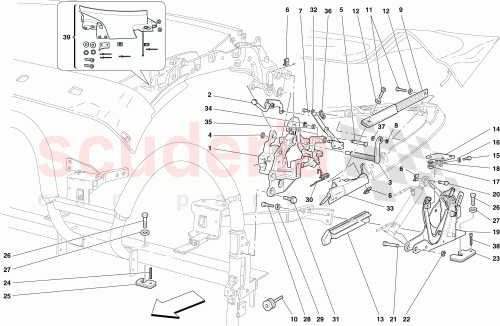 Part Diagram for Ferrari 66683700