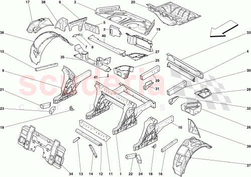 Part Diagram for Ferrari 68770811