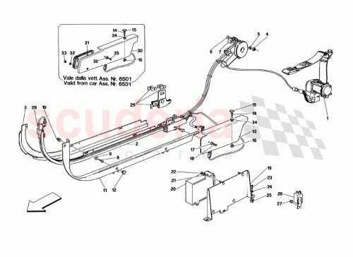 Part Diagram for Ferrari 14496204
