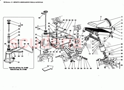Part Diagram for Ferrari 175717