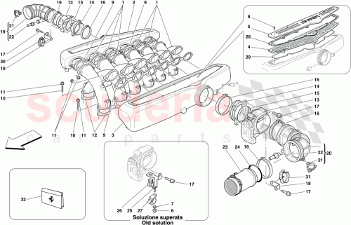 Part Diagram for Ferrari 256181