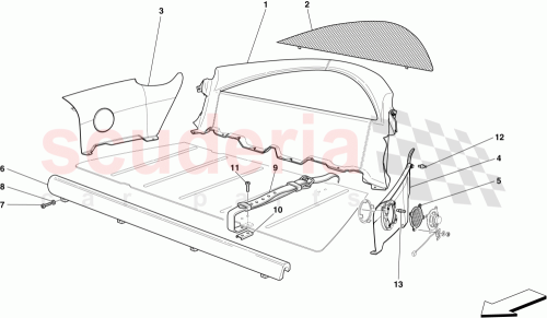 Part Diagram for Ferrari 81704700