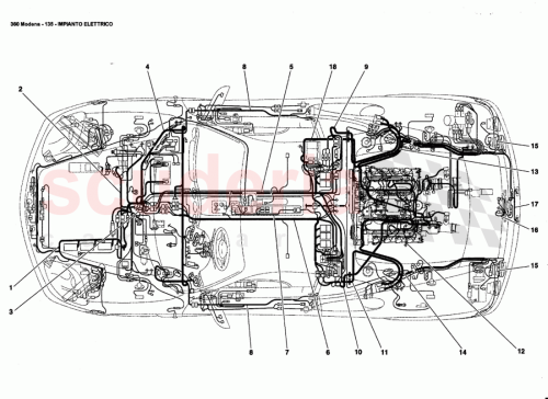 Part Diagram for Ferrari 199874